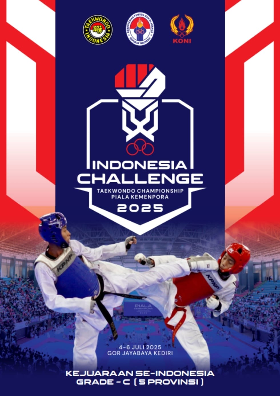 Ajang Pertarungan Prestasi Taekwondo di Tanah Air INSTIPER YOGYAKARTA TAEKWONDO INDONESIA