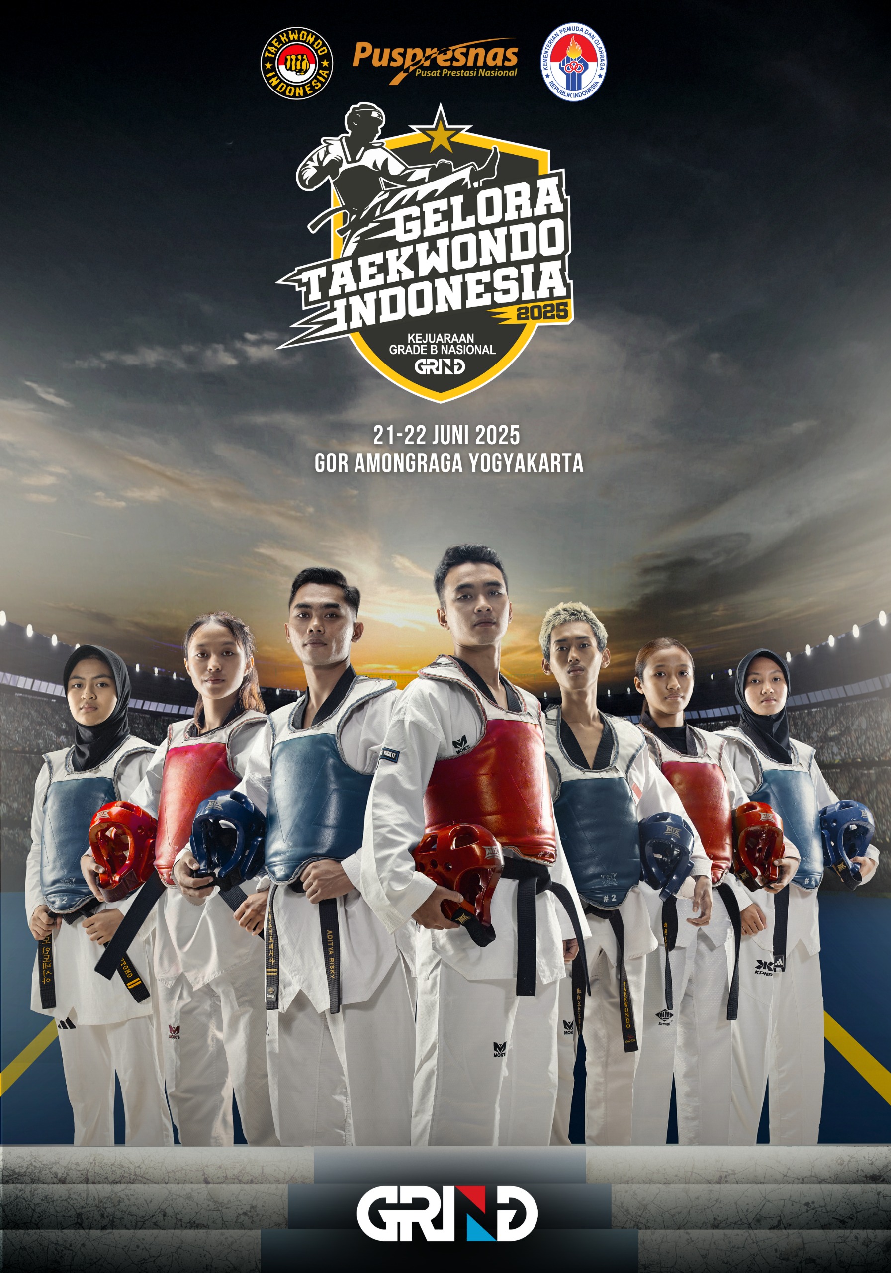 Panggung Juara Taekwondo Indonesia INSTIPER YOGYAKARTA TAEKWONDO INDONESIA